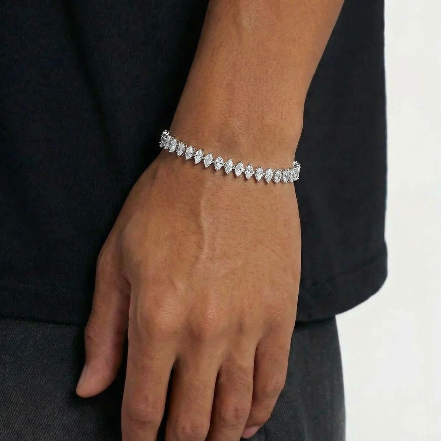 VYRYX Royal Cut Tennis Bracelet