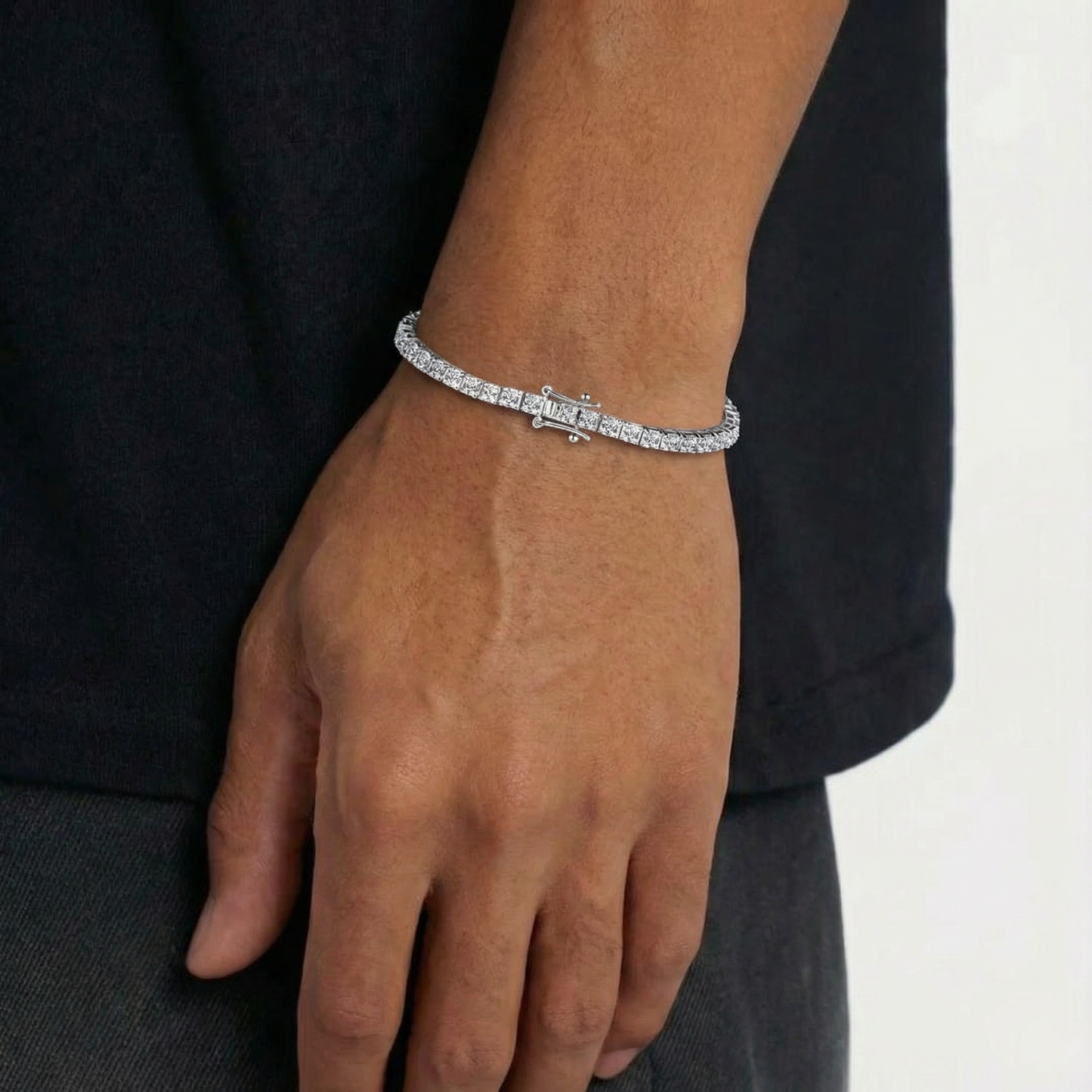 VYRYX Iced Tennis Bracelet
