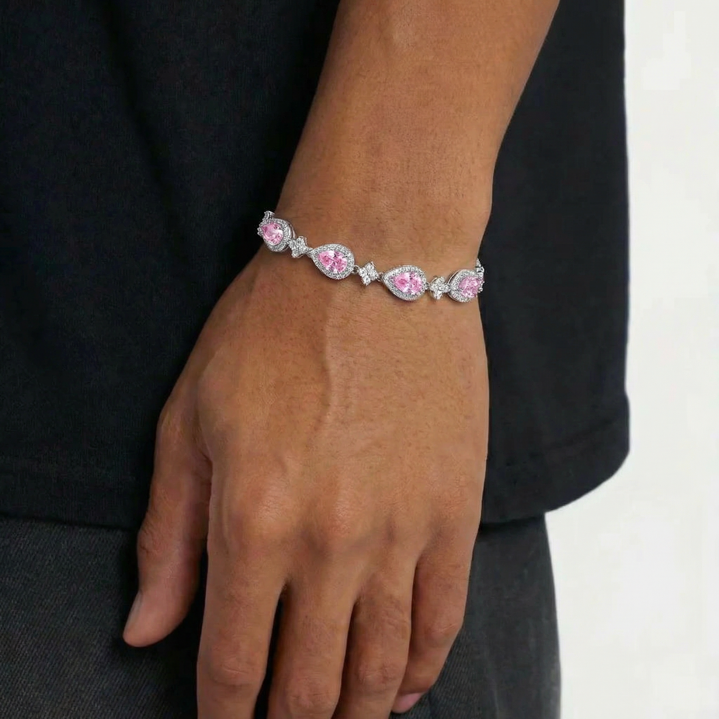 VYRYX Colored Teardrop Bracelet